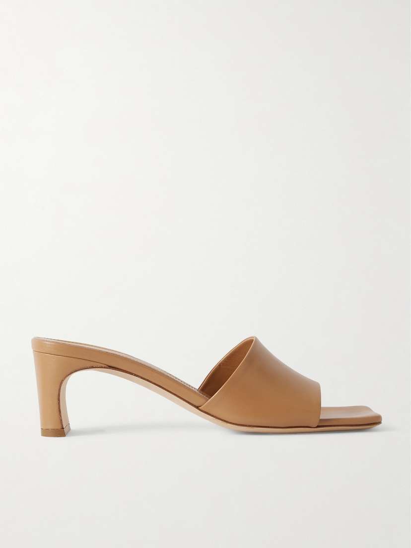 aeyde Jeanie Leather Mules
