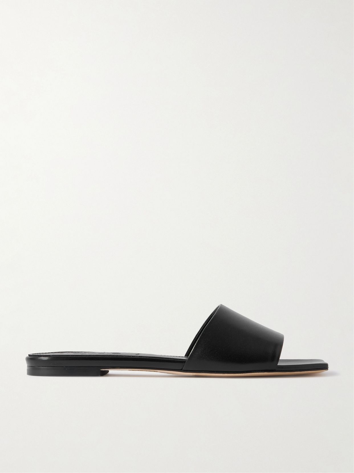 Anna leather slides