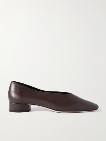 AEYDE Delia leather pumps