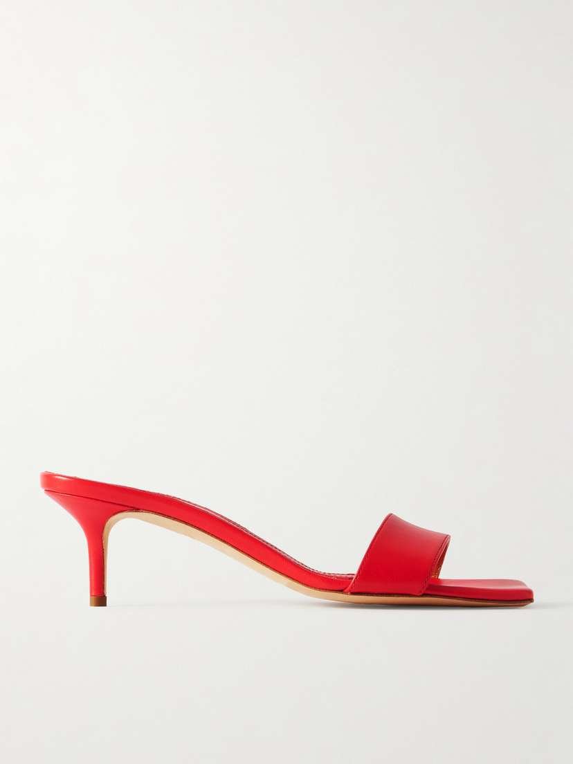 aeyde Ilvy Leather Mules