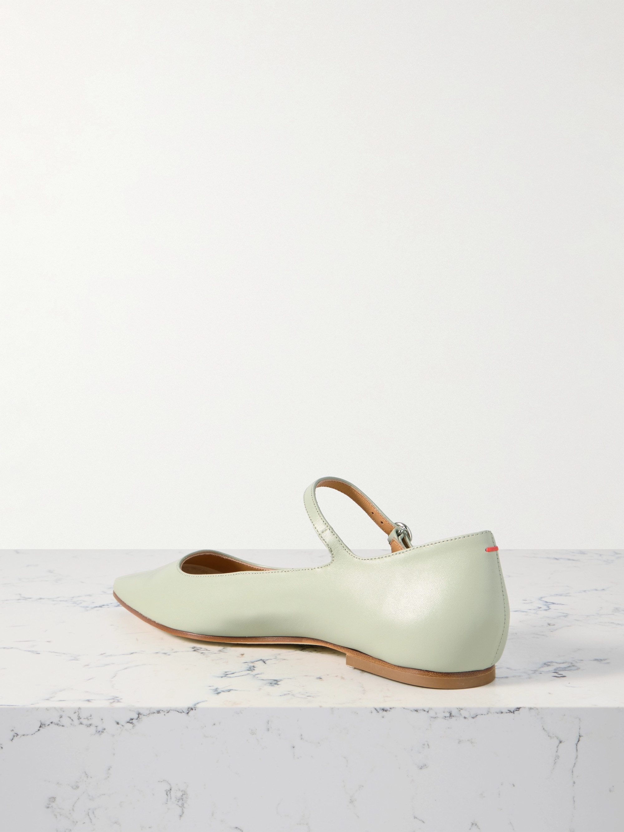 AEYDE Cleo leather Mary Jane ballet flats