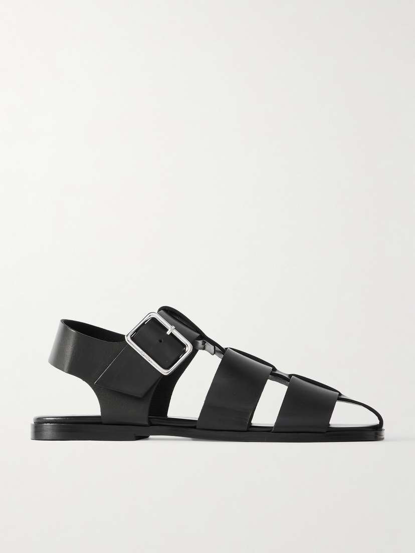 aeyde Whit Leather Sandals