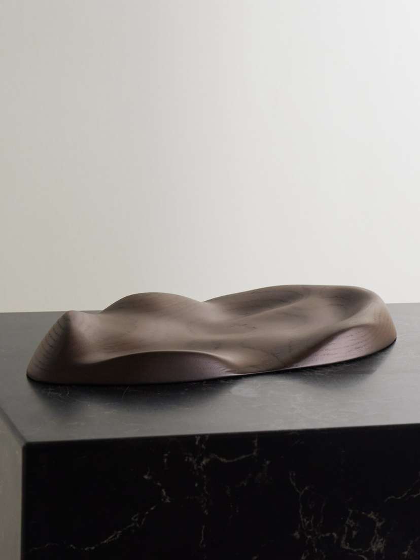 Fourth Street Ripple Large Wood Plate