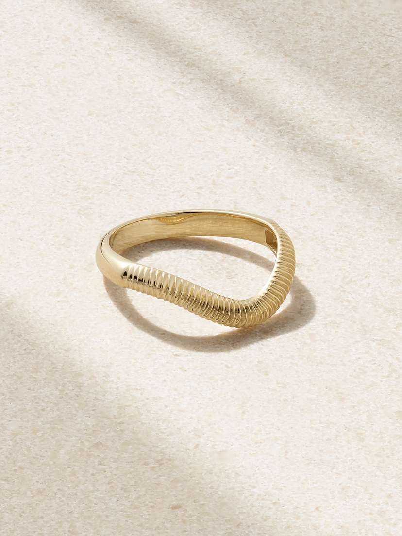 STONE AND STRAND The Tina 14-karat Gold Ring