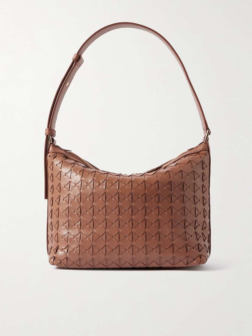 Serapian Anì Mosaico Leather Shoulder Bag