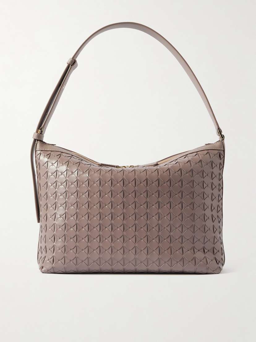 Serapian Anì Mosaico Leather Shoulder Bag