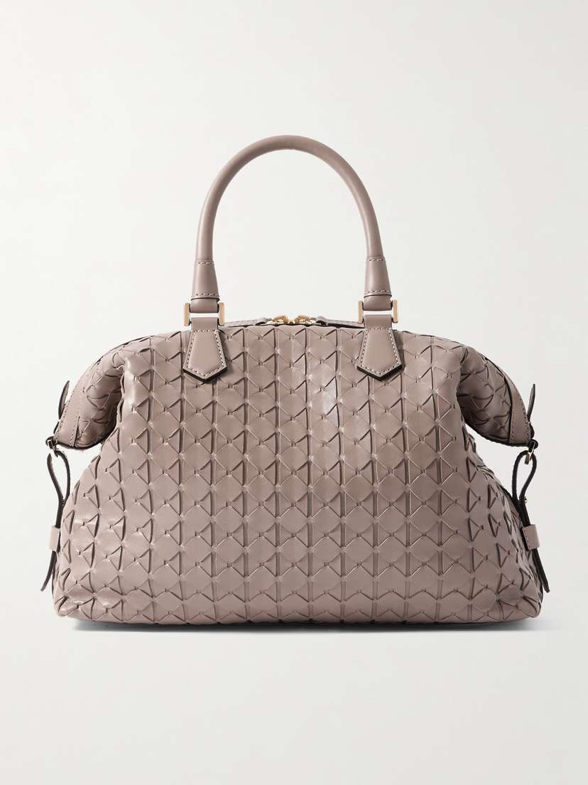 Serapian Ani Woven Leather Tote