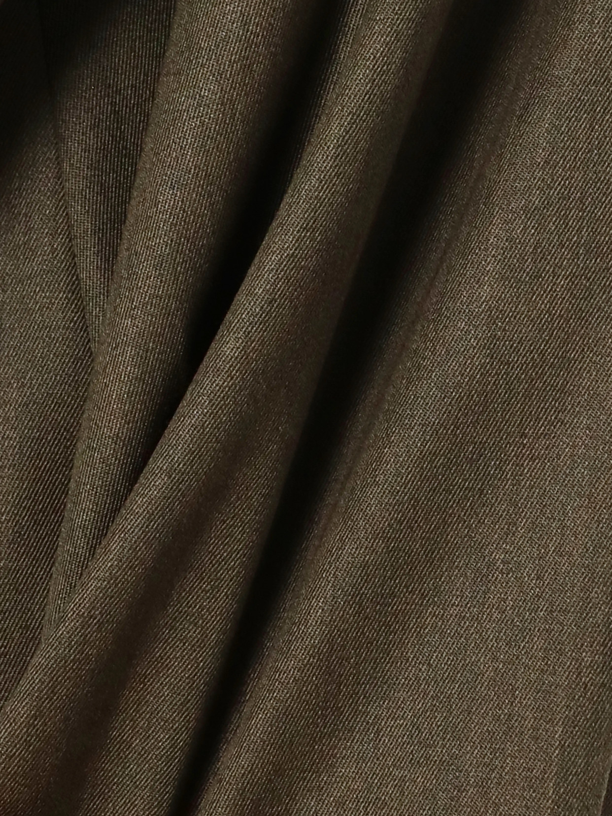 Altuzarra Emmett Pleated Wool Tapered Pants In Brown