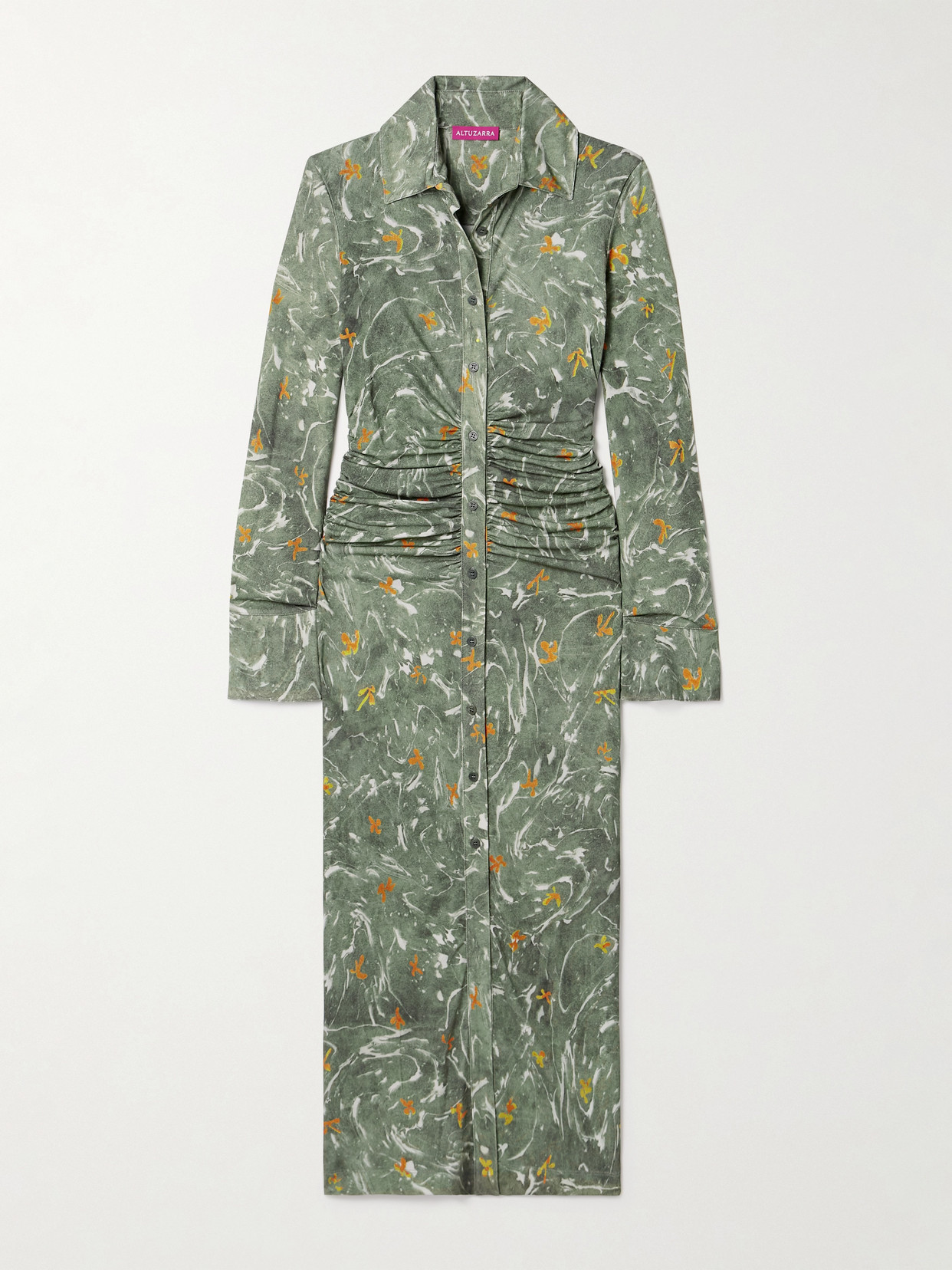 Altuzarra Claudia Dress In Green