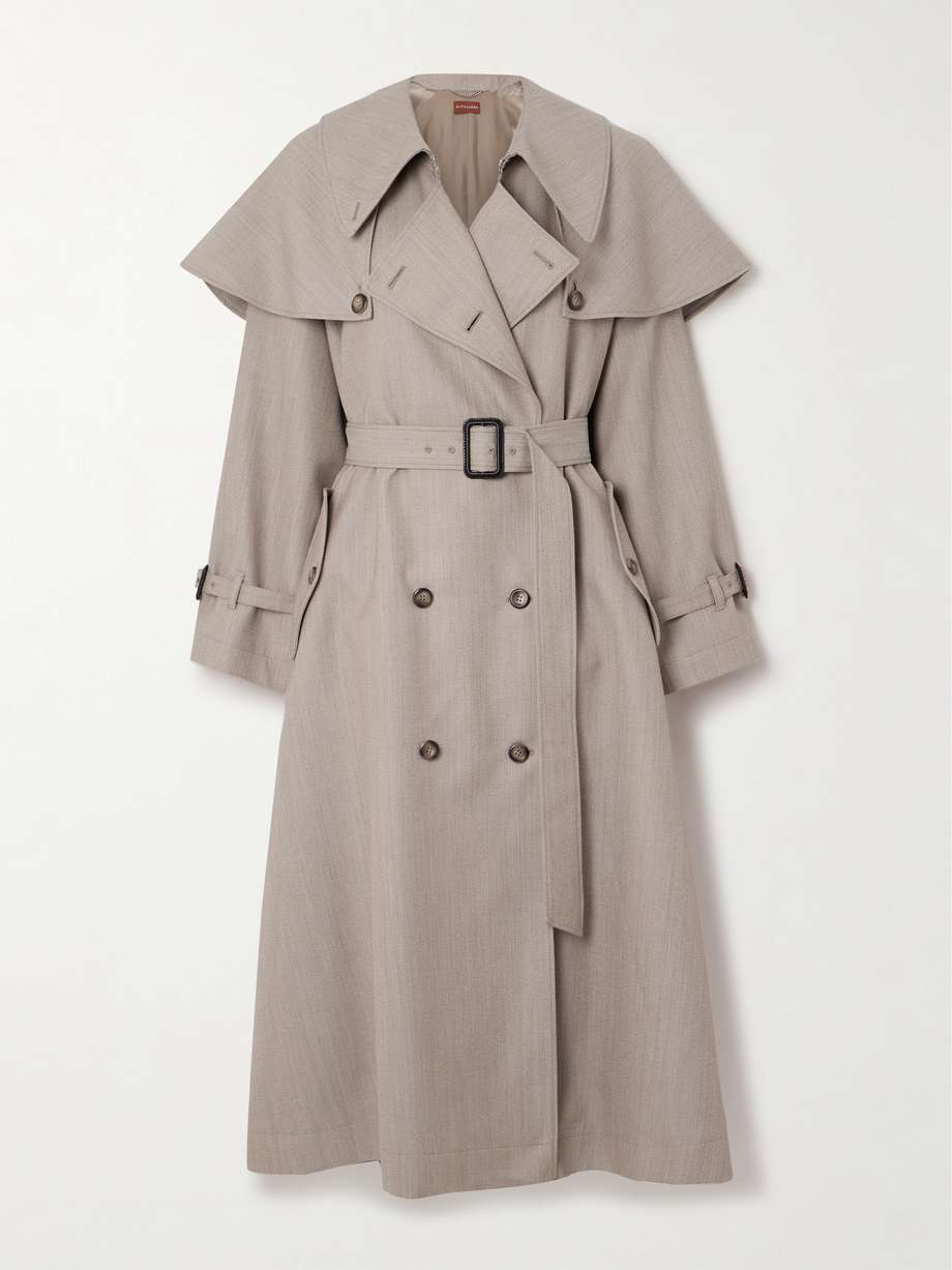 Trench Altuzarra Femme Taille S – Noir, Polyester/rayon/spandex – Occasion Très Bon état