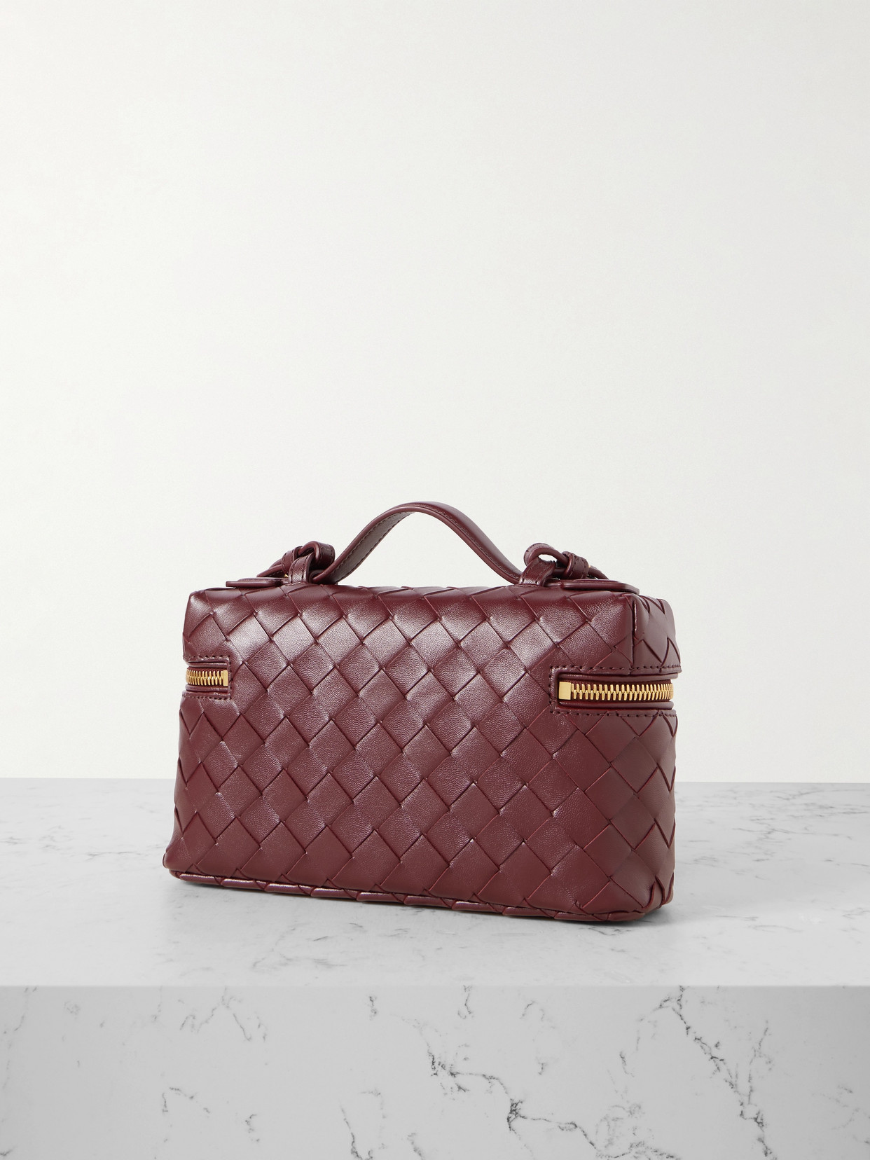 Bang Bang Intrecciato Leather Tote