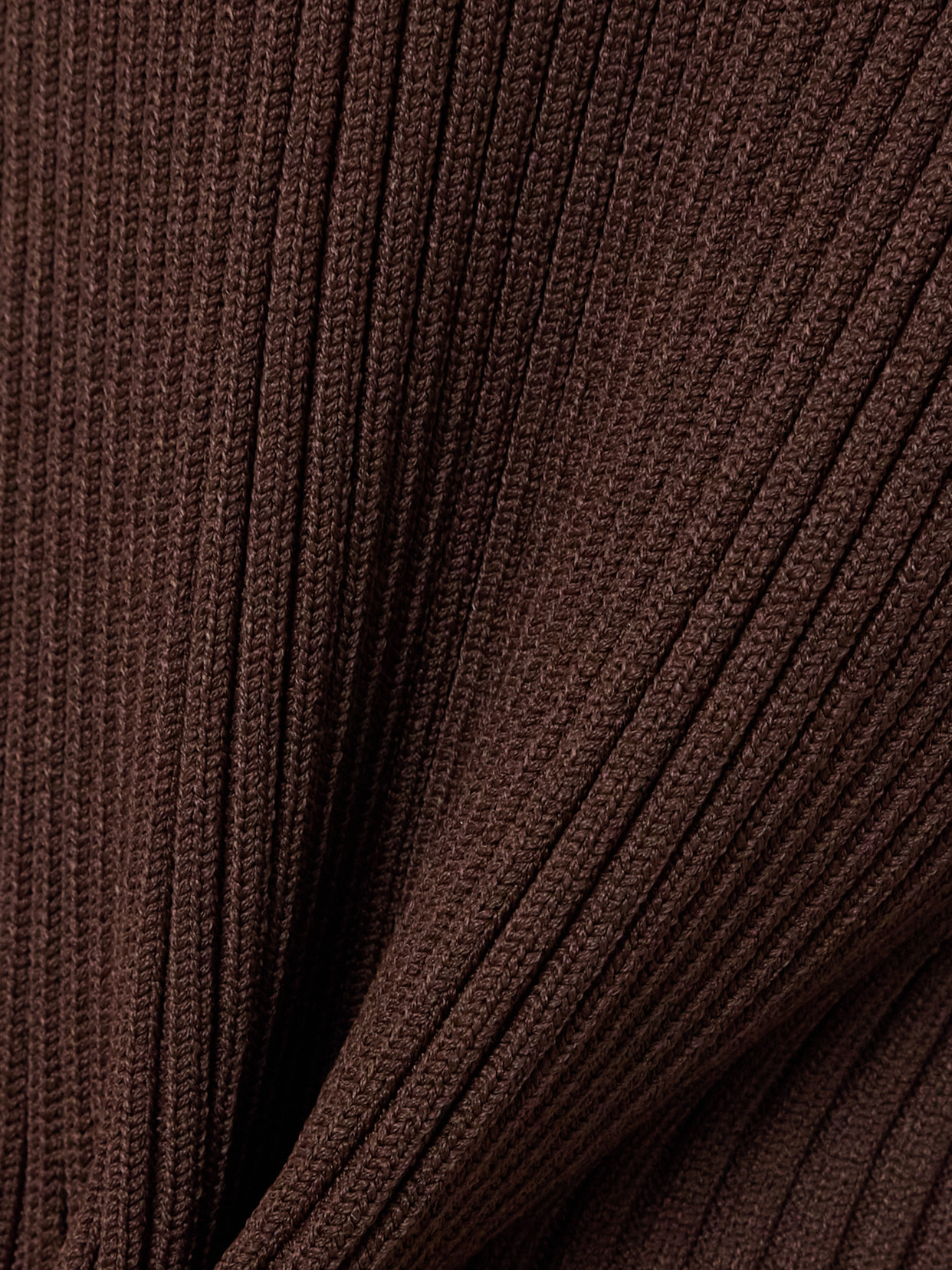 Altuzarra Ribbed-knit Maxi Dress In Brown