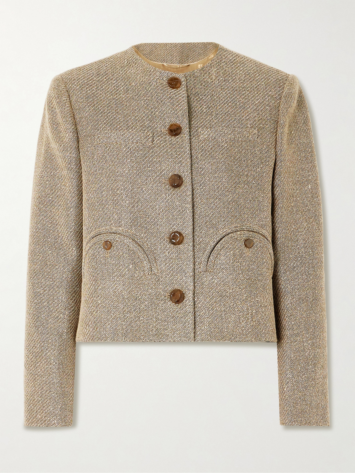 Blazé Milano Saratoga Shamo Jacket In Neutrals