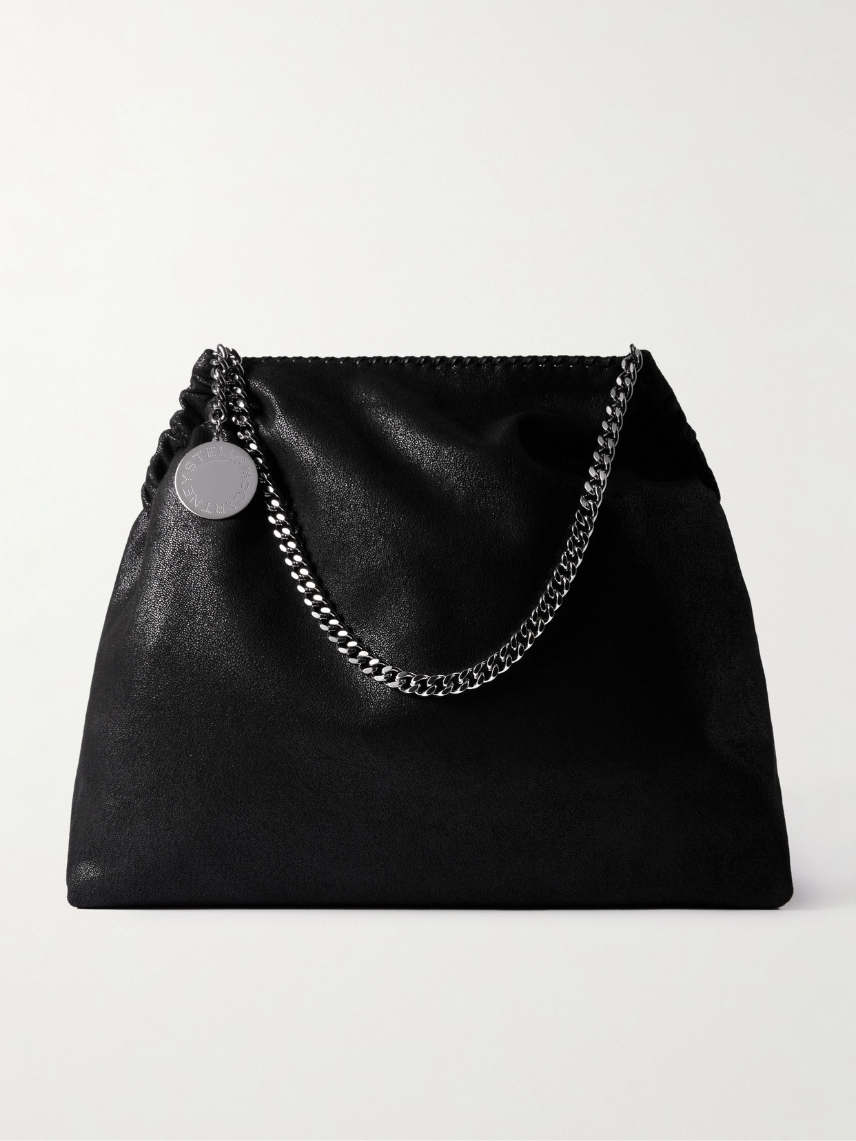 Stella Mccartney Falabella Vegan Shoulder Bag In Black