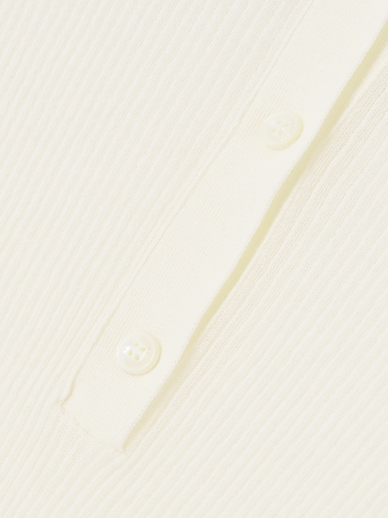 Moncler Longsleeve Polo Shirt In Off-white