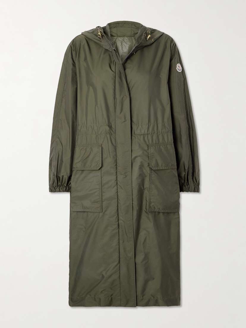 Moncler Hiengos Shell Hooded Coat