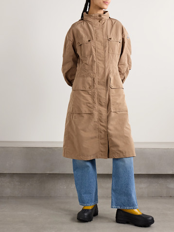 Moncler Nantes hooded shell parka