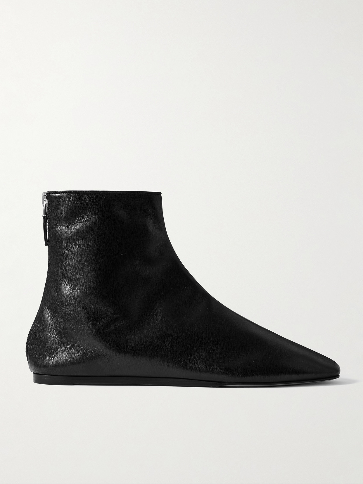 LE MONDE BERYL LUNA LEATHER ANKLE BOOTS
