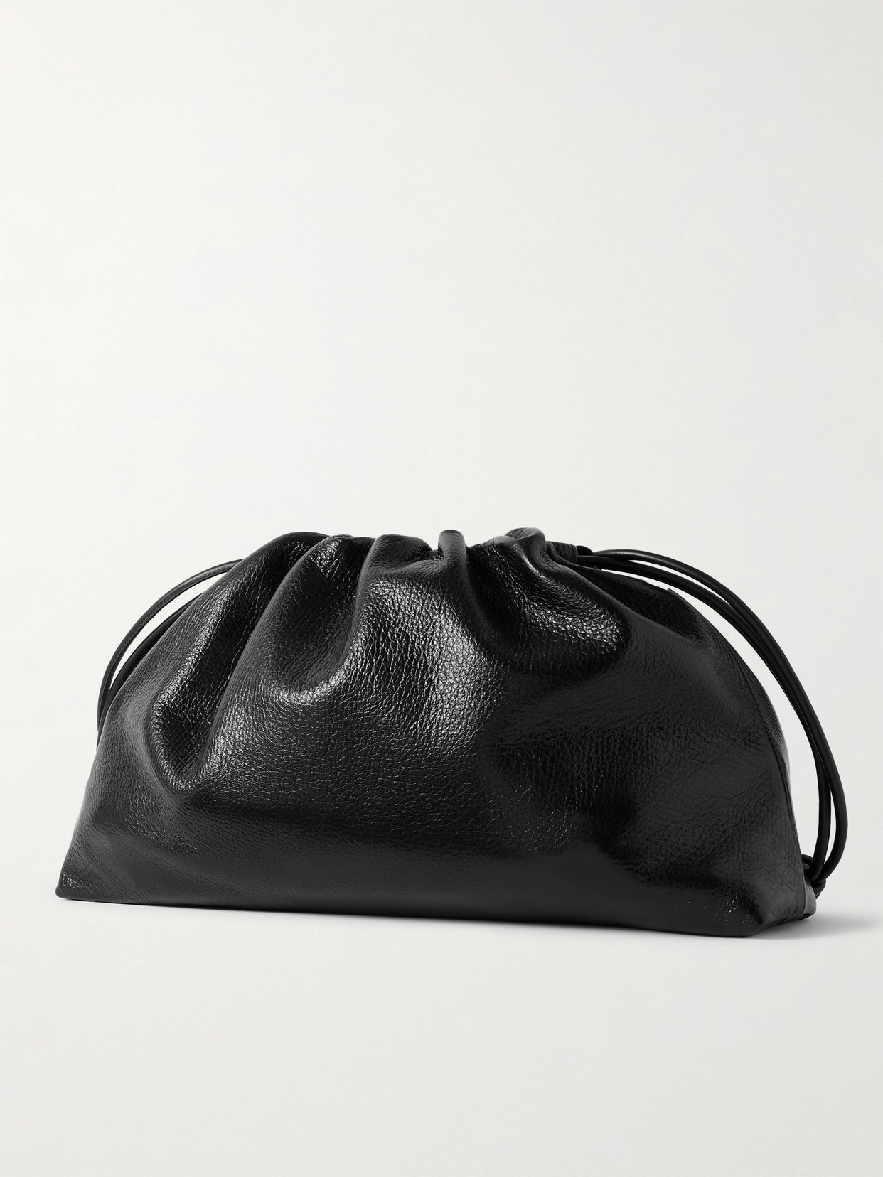 Flamenco Large Textured-Leather Shoulder Bag