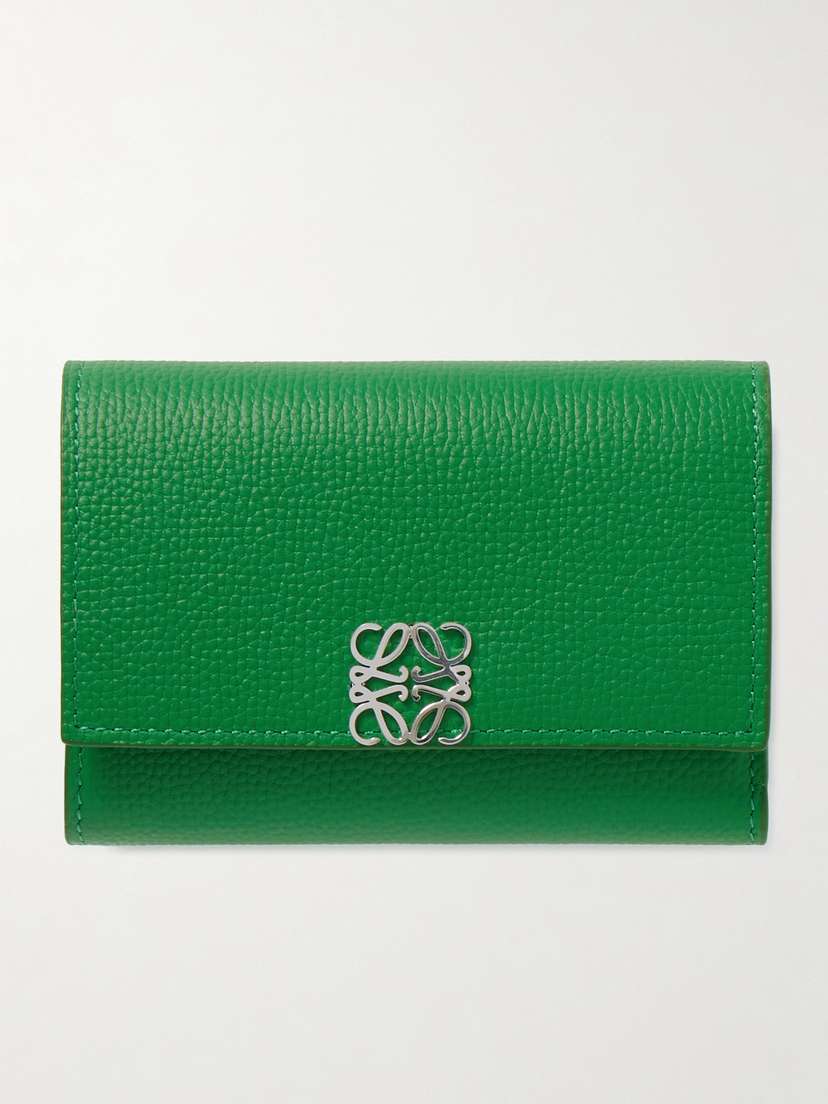 Loewe Anagram Textured-leather Wallet