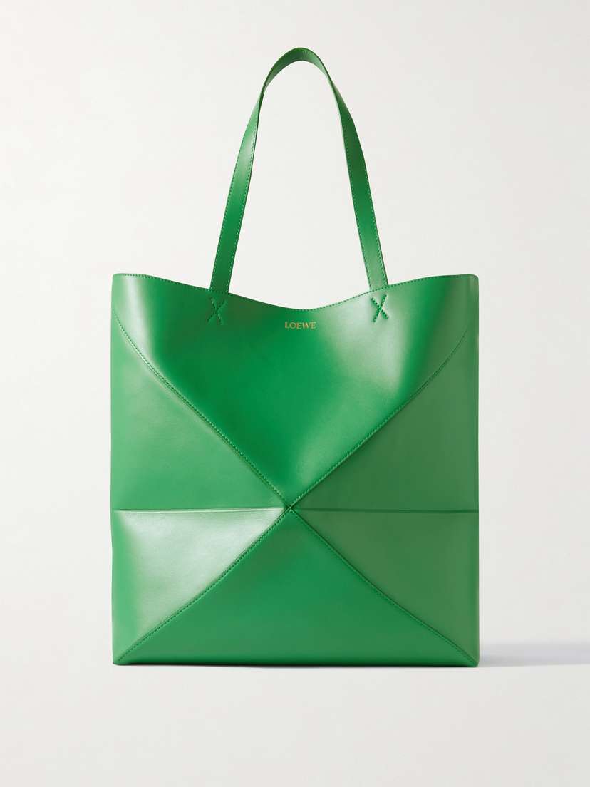 Loewe Puzzle Fold Convertible Large Leather Tote