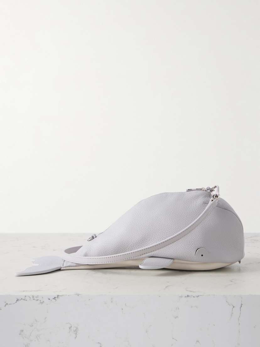 Loewe Whale Textured-leather Shoulder Bag