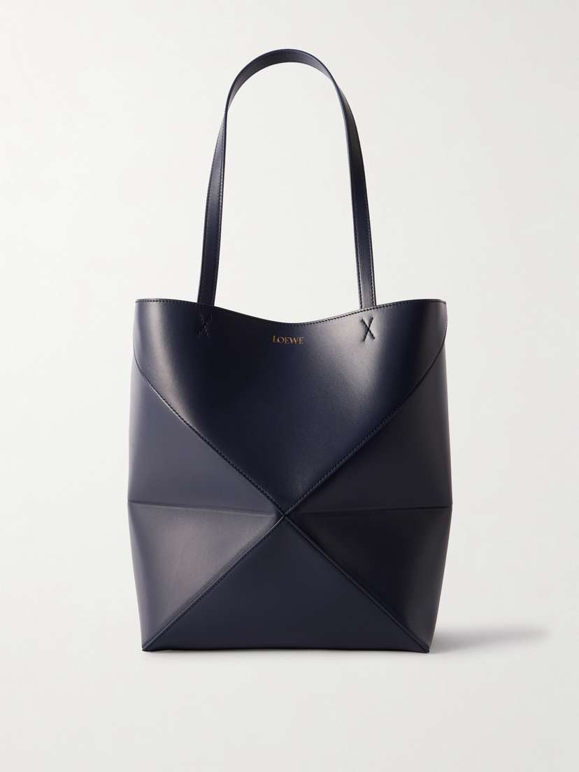 Loewe Puzzle Fold Convertible Medium Leather Tote