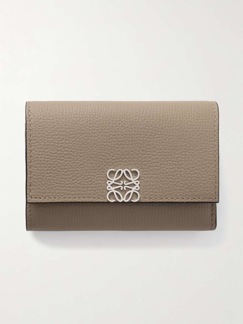 Loewe Anagram Textured-leather Wallet