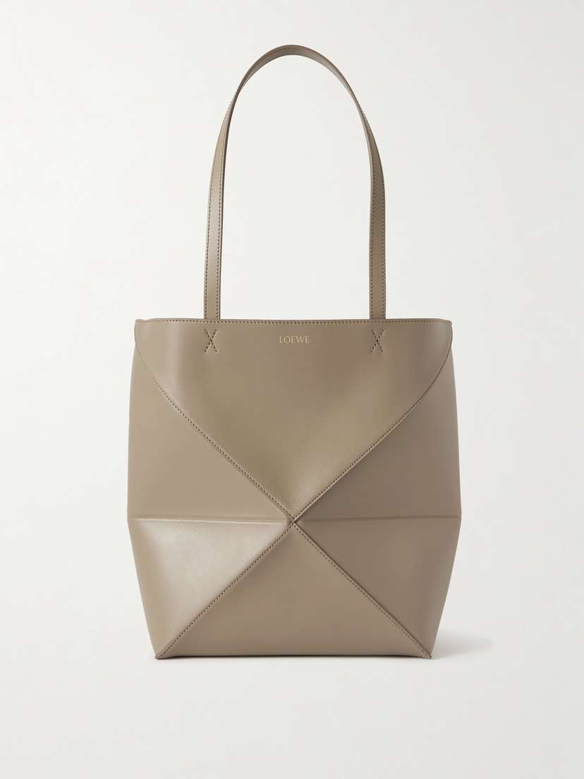 Loewe Puzzle Fold Convertible Medium Leather Tote