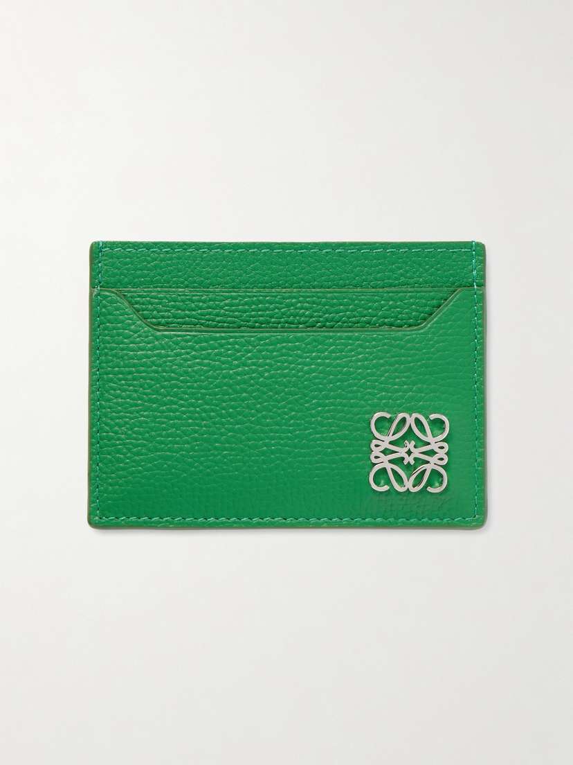 Loewe Anagram Textured-leather Cardholder