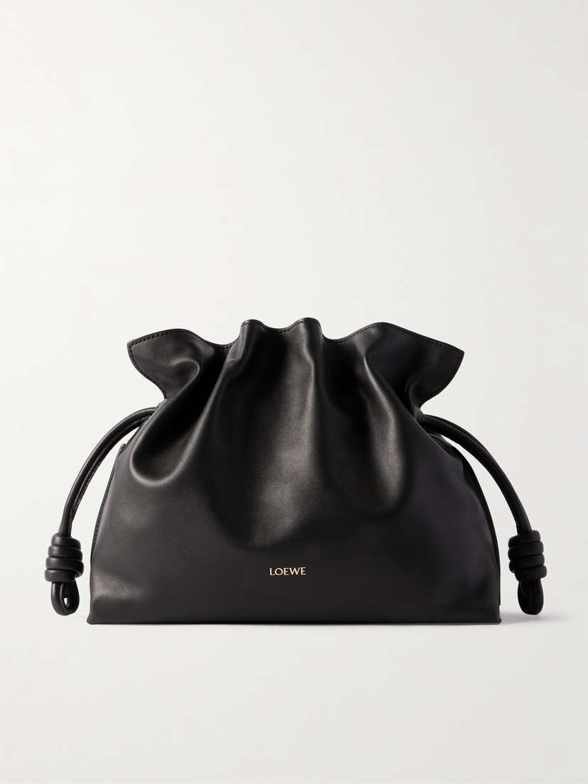 Loewe Flamenco Leather Clutch