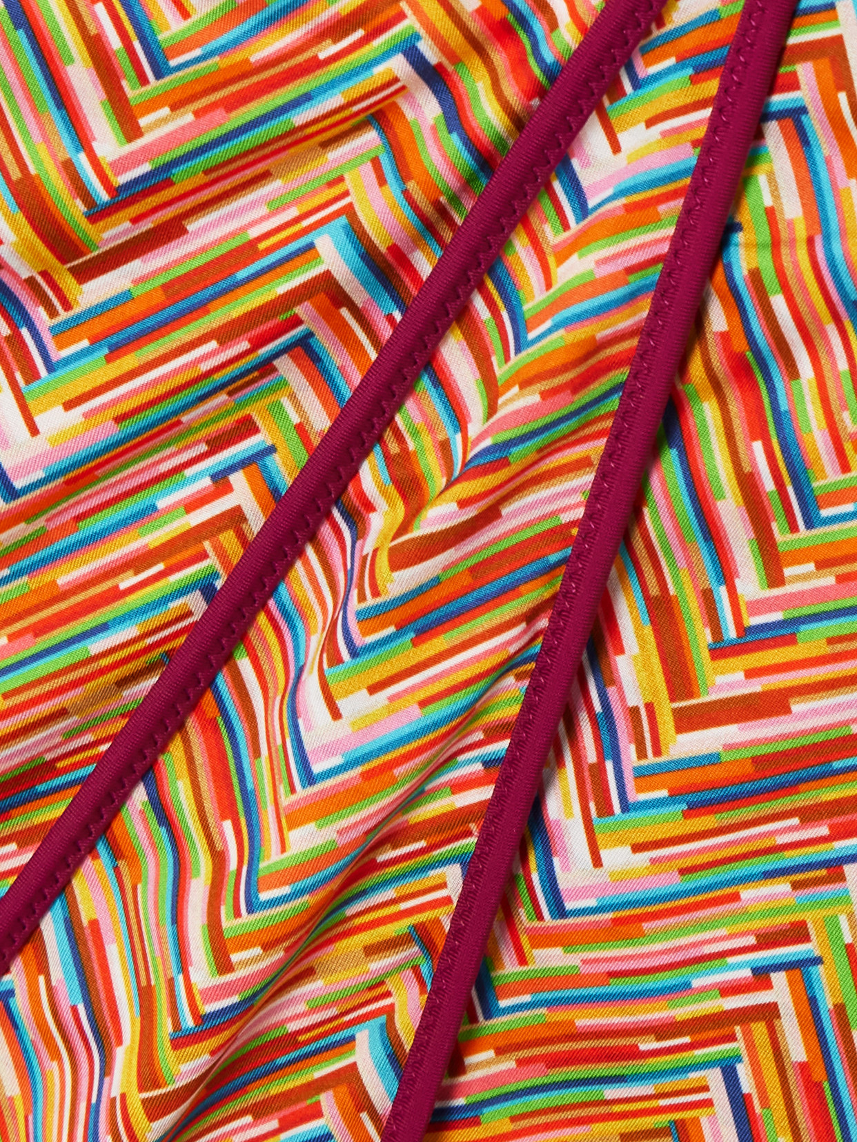MISSONI MARE REVERSIBLE PRINTED HALTERNECK SWIMSUIT