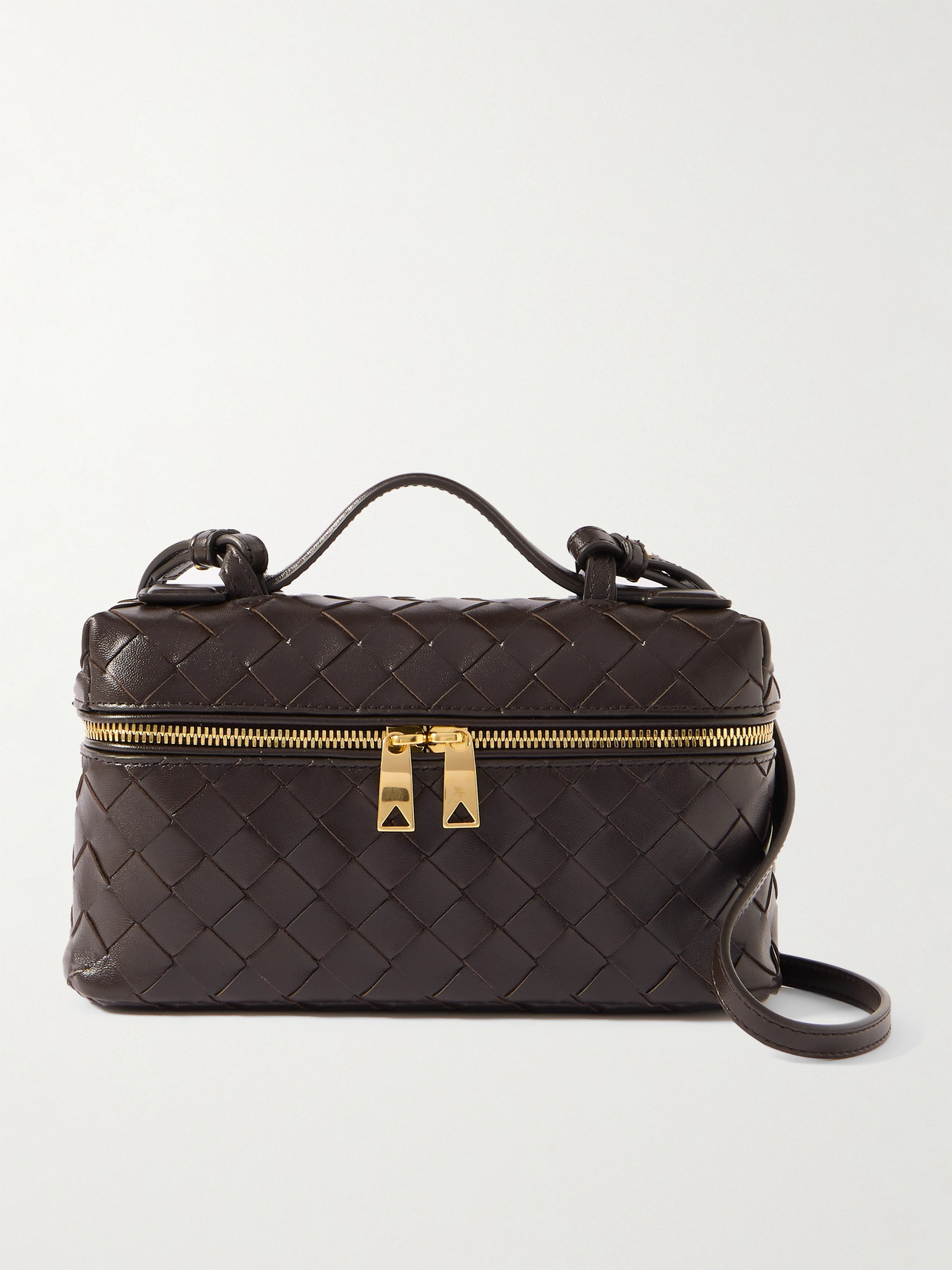 Bottega Veneta Bang Bang Vanity-case In Brown