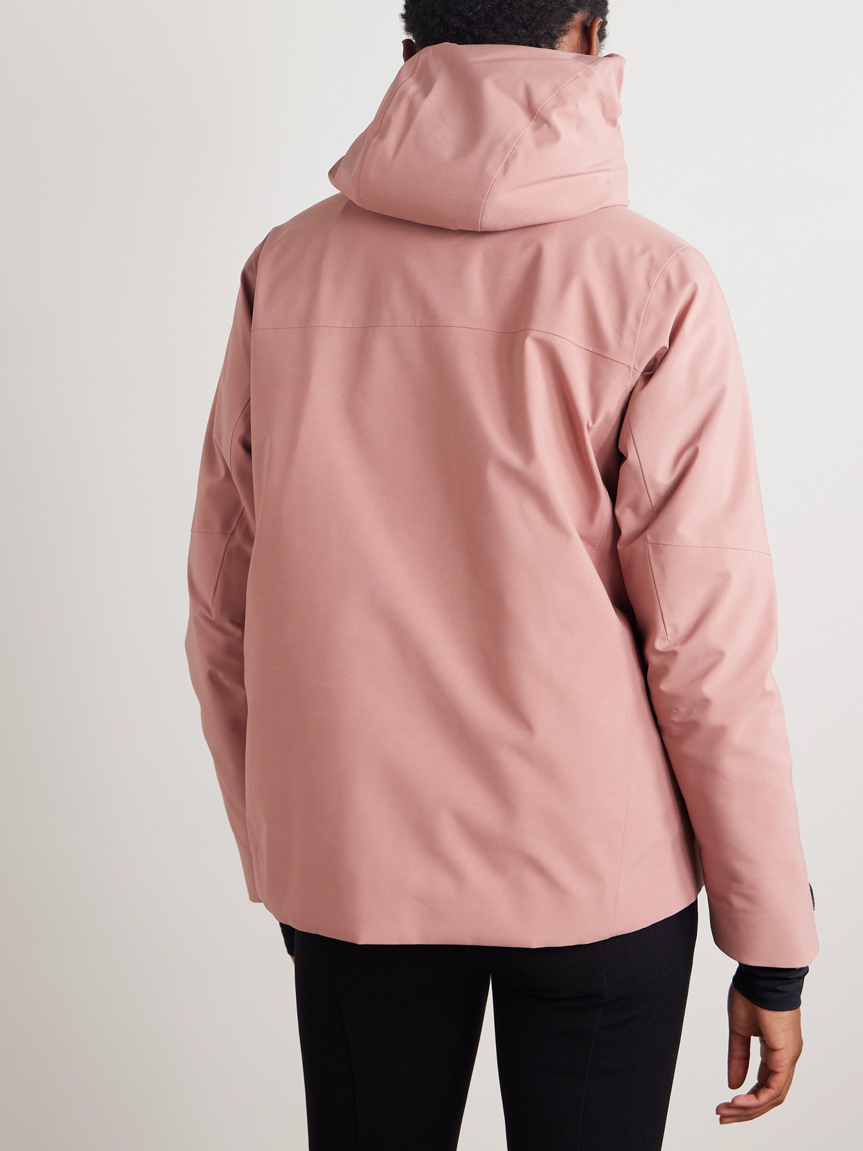 MONCLER CHANAVEY HOODED GORE-TEX DOWN SKI JACKET