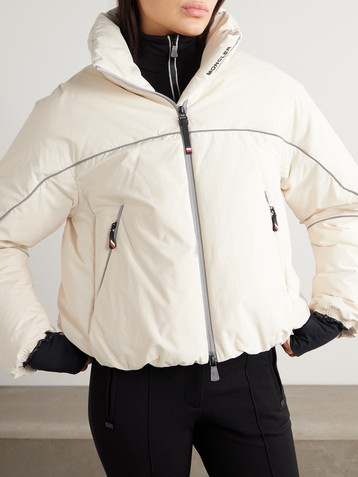 MONCLER GRENOBLE Padded hooded down ski jacket