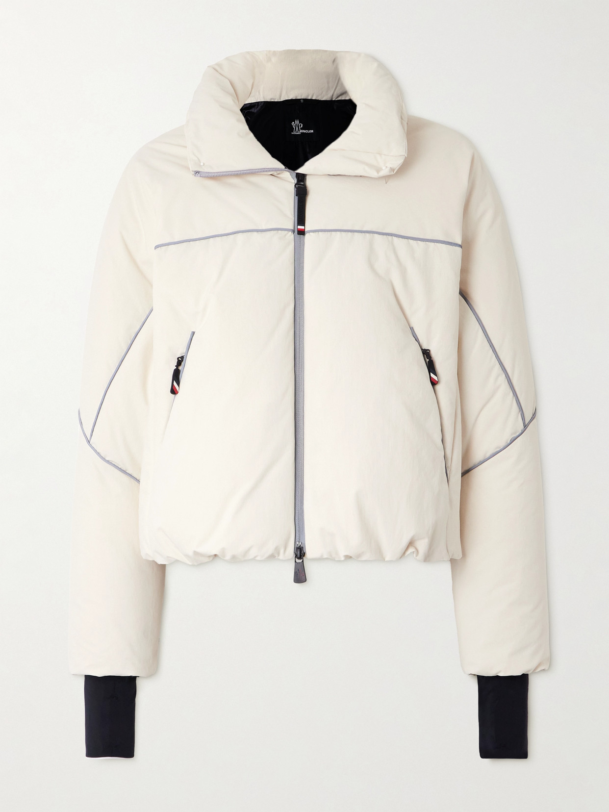 Moncler Klais Tech Down Jacket In White