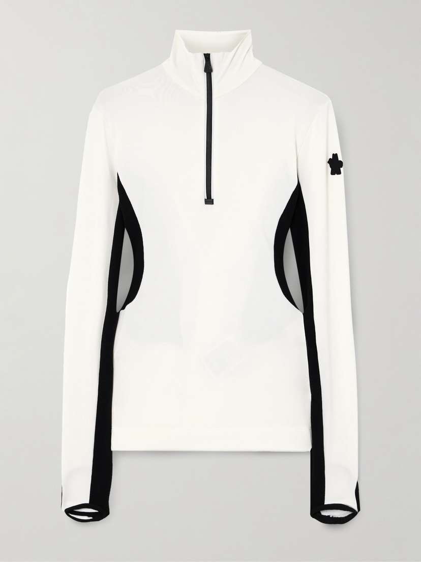 Moncler Grenoble Color-block Stretch-jersey Base Layer