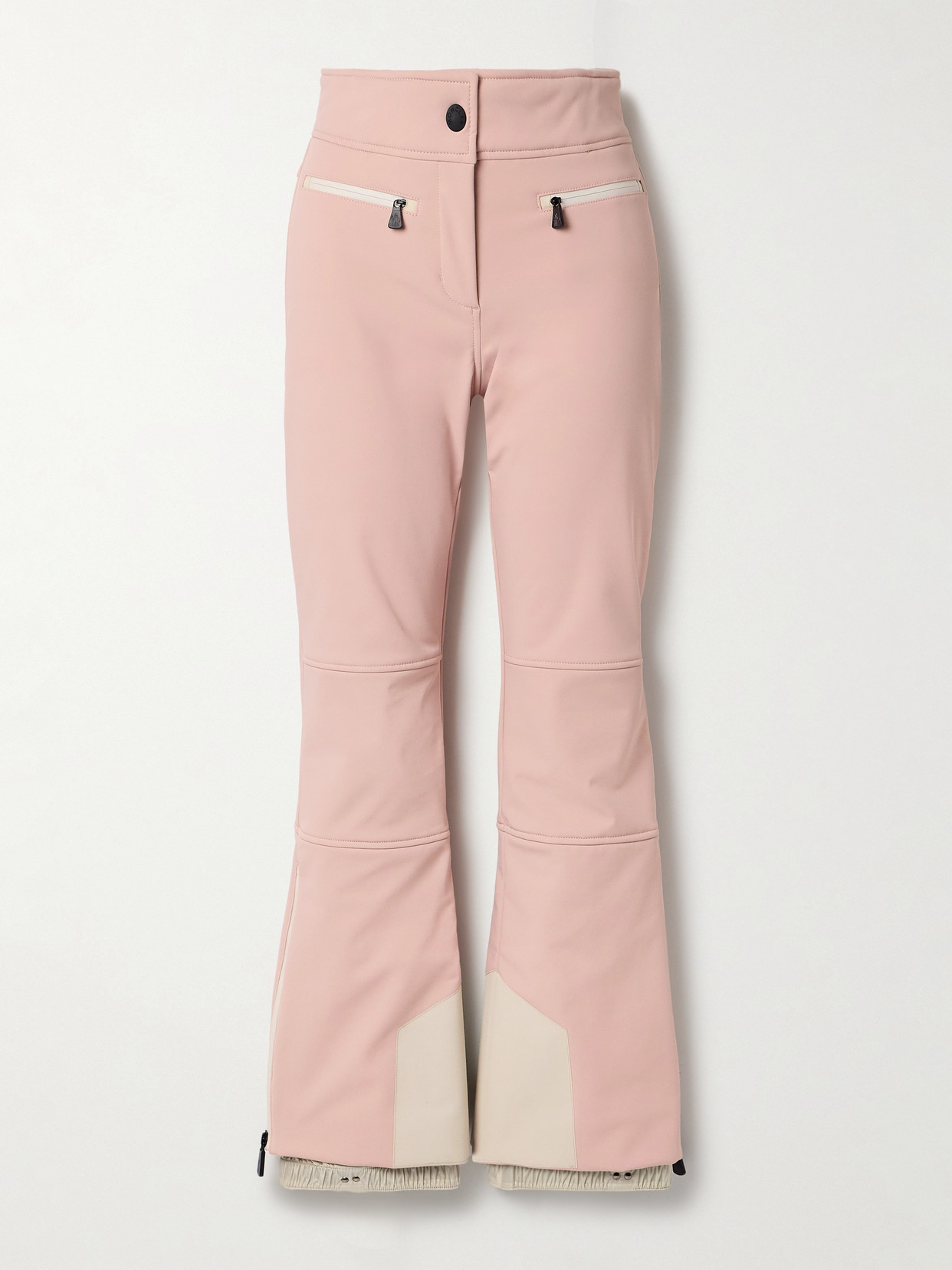 Moncler Straight-leg Ski Pants In Pink
