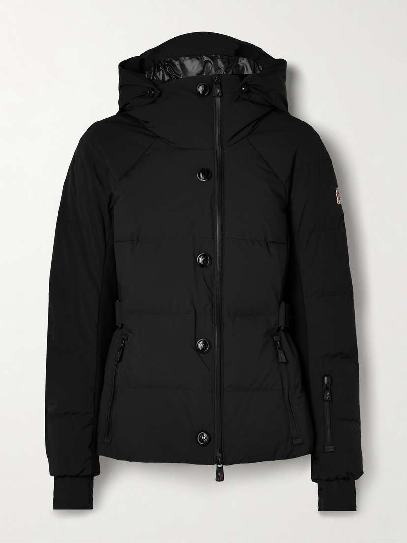 Moncler Grenoble Guyane Hooded Quilted Down Ski Jacket