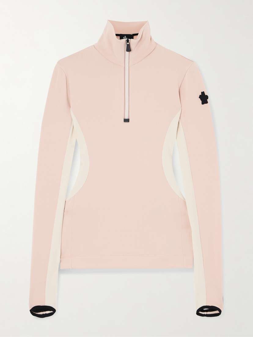 Moncler Grenoble Color-block Stretch-jersey Base Layer