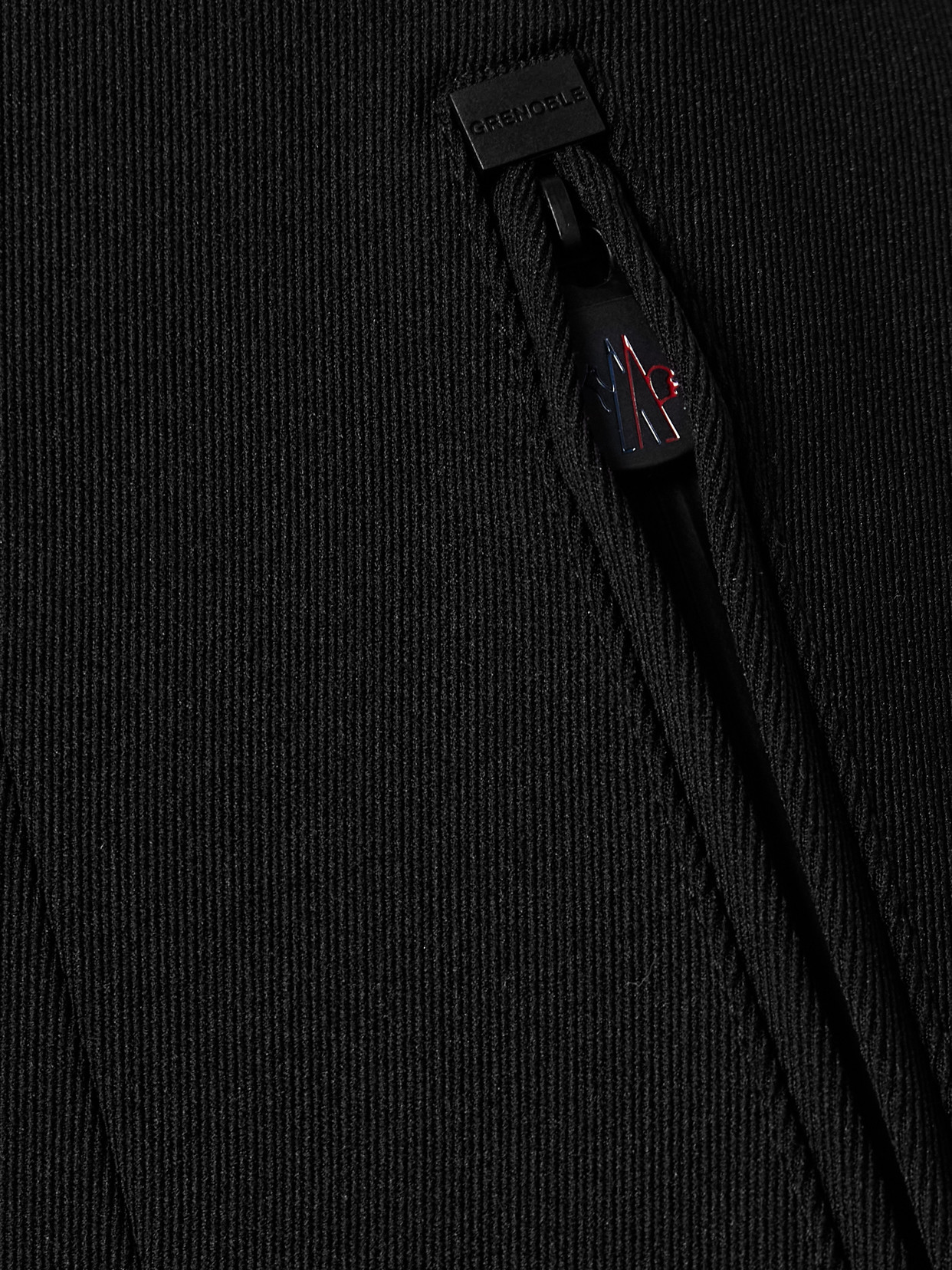 Moncler Stretch-twill Bootcut Ski Pants In Black