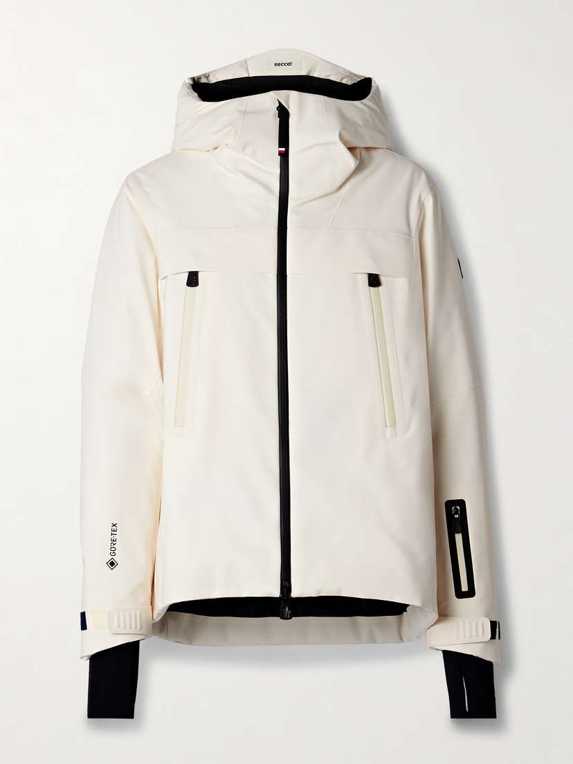 Moncler Grenoble Chanavey Hooded Gore-tex Down Ski Jacket