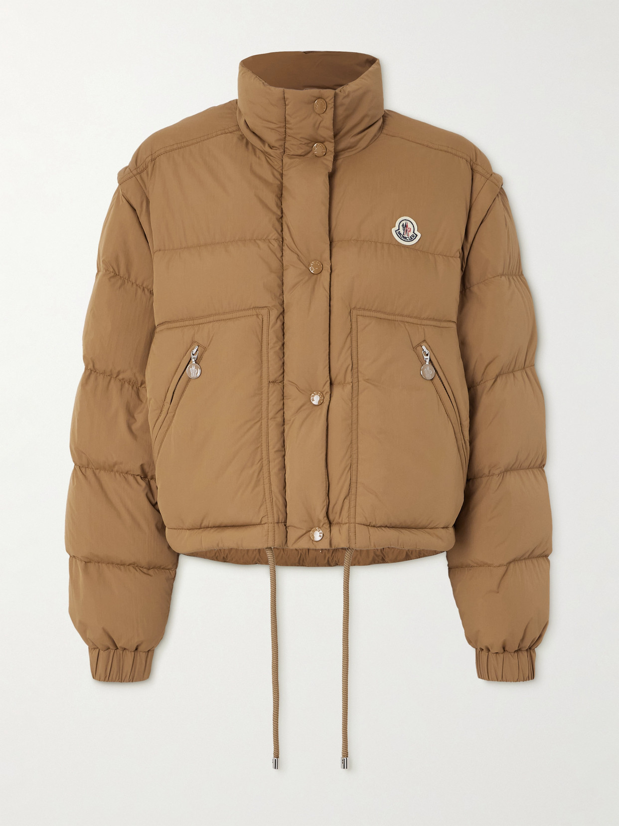 Moncler Selle Down Jacket In Brown