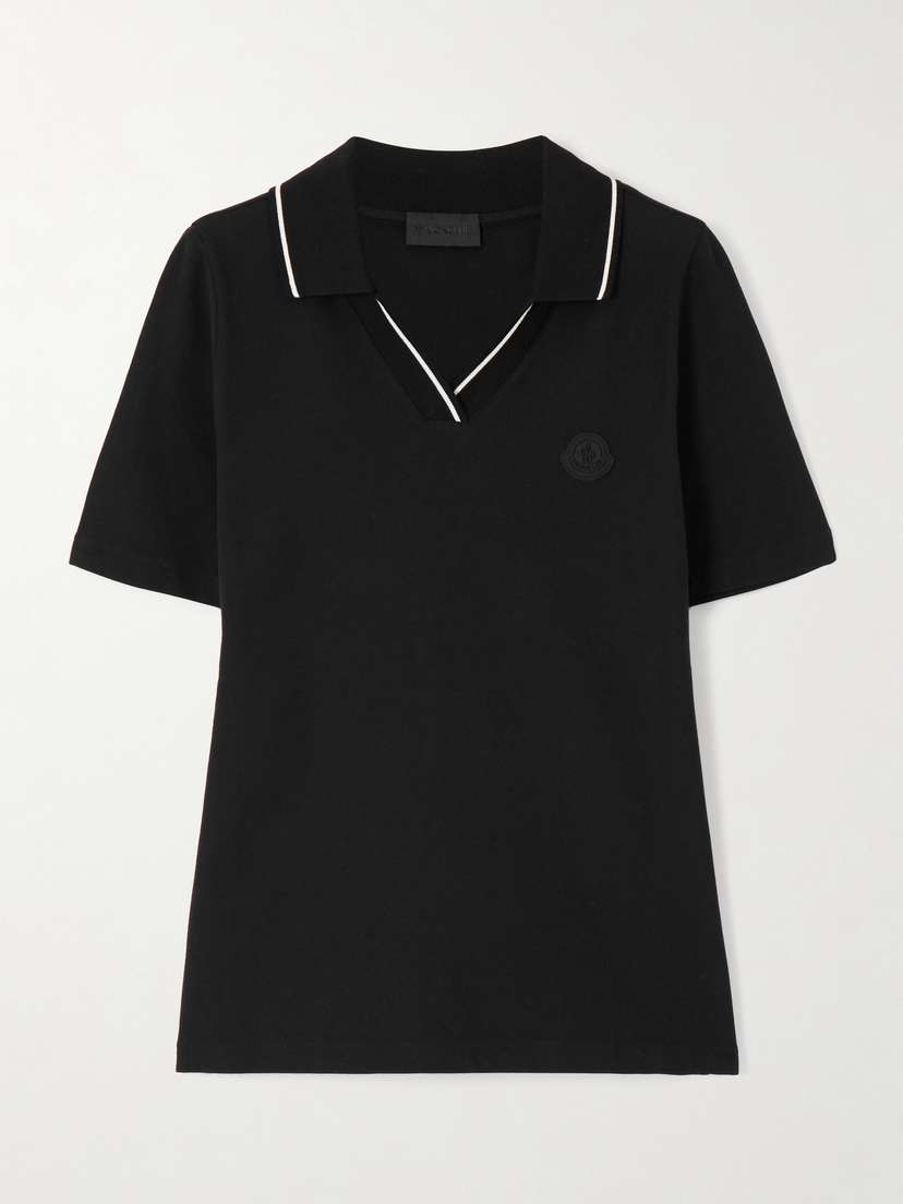 Moncler Cotton-piquè Polo Shirt