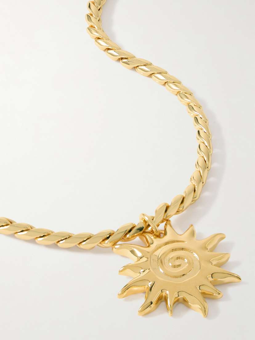 Martha Calvo Sol Gold-plated Necklace