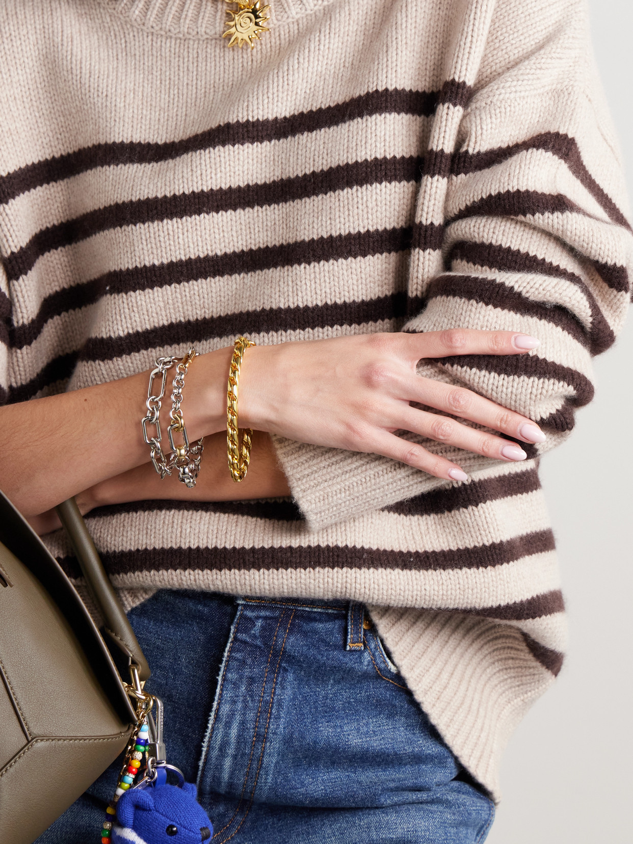 Martha Calvo Hudson Gold-plated Bracelet In Gold