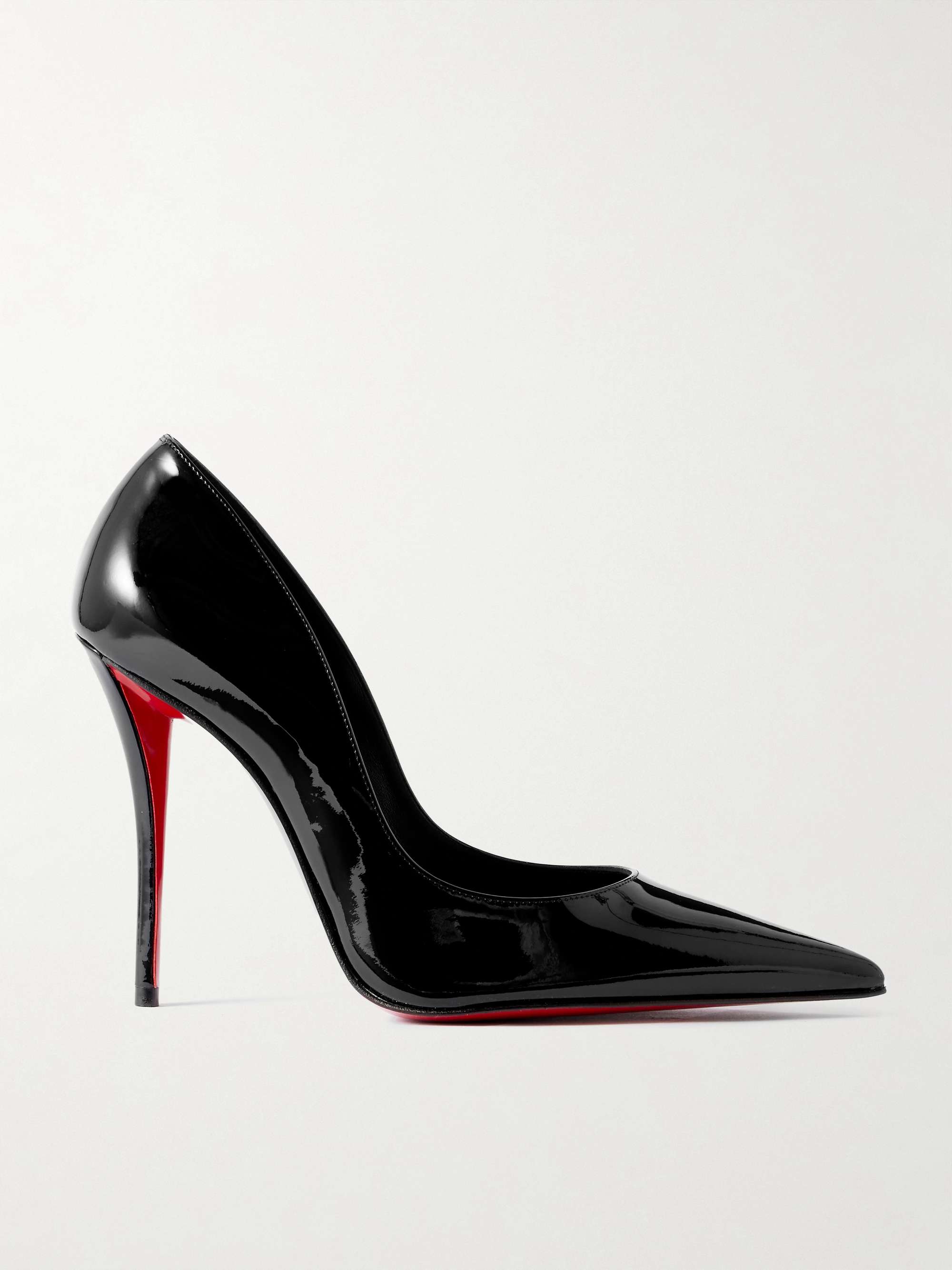 CHRISTIAN LOUBOUTIN Miss Z 100 patent-leather pumps | NET-A