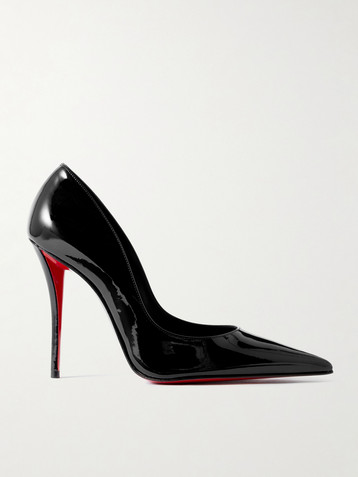 CHRISTIAN LOUBOUTIN Miss Z 100 patent-leather pumps