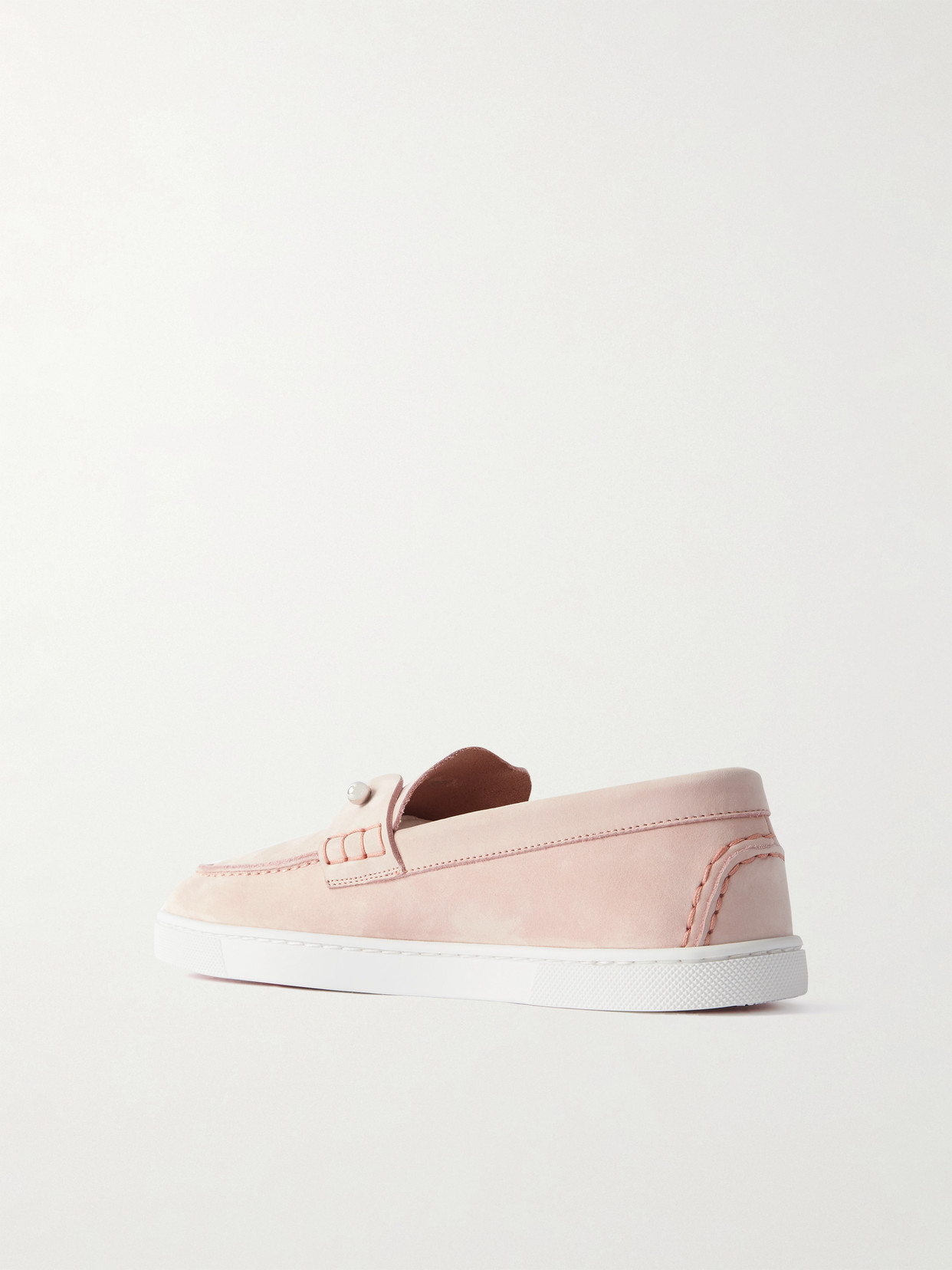 Christian Louboutin Chambeliboat Suede Loafers