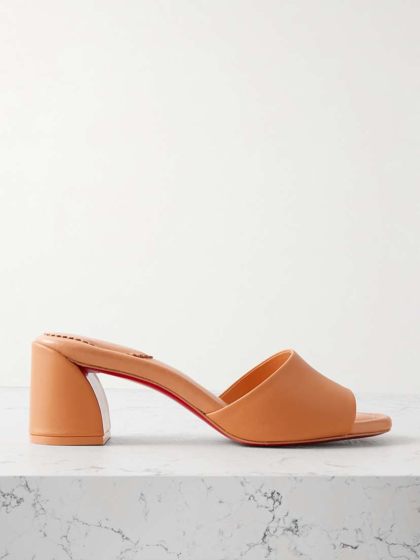 Christian Louboutin Jane 55 Leather Mules